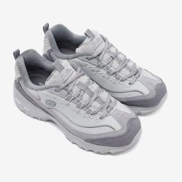 Skechers 150240 GYSL D'lites Gri Kadın Spor Ayakkabı