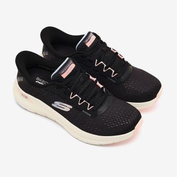 Skechers 150333TK BKMT Arch Fit 2.0 Fresh Pace Siyah Kadın Spor Ayakkabı