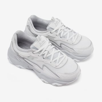 Skechers 150524 WGY D'lites 5.0 Level Up Beyaz Kadın Spor Ayakkabı