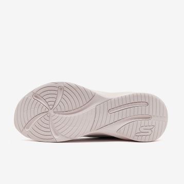 Skechers 150572 GYPK Plush Foam Gri Kadın Spor Ayakkabı