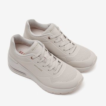 Skechers 155401 OFWT Million Air - Elevated Air Beyaz Kadın Spor Ayakkabı
