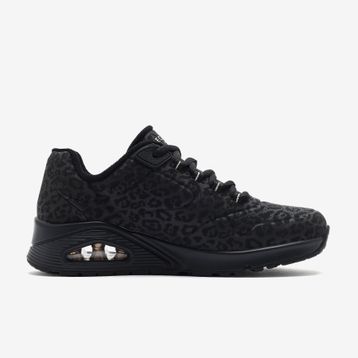 Skechers 177144 BBK Uno Kat Neato Siyah Kadın Spor Ayakkabı