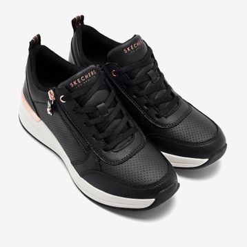 Skechers 177336 BLK Billion 2 - Side Door Siyah Kadın Siyah Spor Ayakkabı