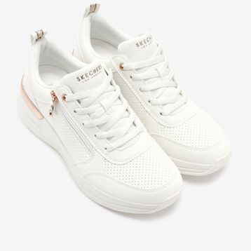 Skechers 177336 WHT Billion 2 - Side Door Beyaz Kadın Beyaz Spor Ayakkabı