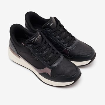 Skechers 177343 BLK Billion 2 - Top-tier Siyah Kadın Siyah Spor Ayakkabı