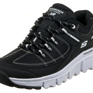 Skechers 180145 BKW Summits At Artists Bluff Siyah Kadın Outdoor Ayakkabı