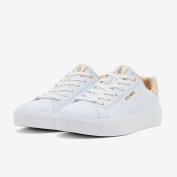Skechers 185535 WHT Belmont Beyaz Kadın Spor Ayakkabı