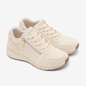 Skechers 190370 NAT Billion Flex Bej Kadın Spor Ayakkabı