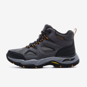 Skechers 204628 CHAR Arch Fit Dawson Millard Gri Erkek Outdoor Ayakkabı