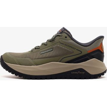 Skechers 211367 OLV Badger Yeşil Erkek Spor Ayakkabı