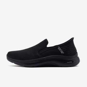 Skechers 216600 BBK Go Walk Arch Fit 2.0 - Hands Free 2 Siyah Erkek Spor Ayakkabı