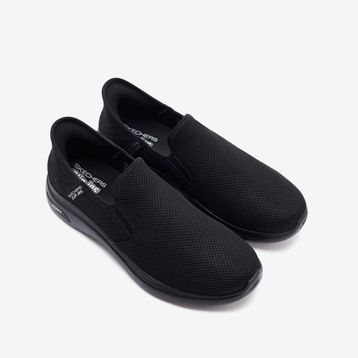 Skechers 216600 BBK Go Walk Arch Fit 2.0 - Hands Free 2 Siyah Erkek Spor Ayakkabı