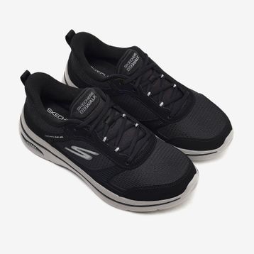 Skechers 216650 BKGY Go Walk Arch Fit 2.0 Seared Siyah Erkek Spor Ayakkabı