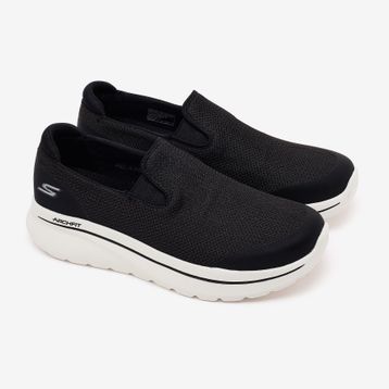 Skechers 217074TK BKW Go Walk Arch Fit N-joy-talen Siyah Erkek Spor Ayakkabı