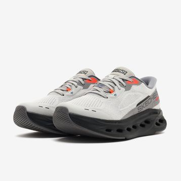 Skechers 220421 GYBK Max Cushioning Glide-step - Advert Gri Erkek Koşu Spor Ayakkabı
