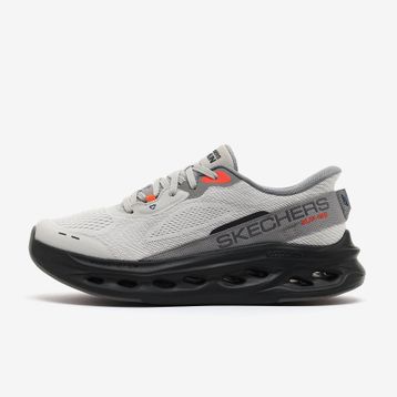 Skechers 220421 GYBK Max Cushioning Glide-step - Advert Gri Erkek Koşu Spor Ayakkabı