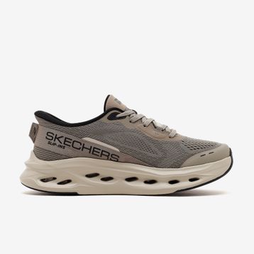 Skechers 220421 TPBK Max Cushioning Glide-step Bej Erkek Koşu Spor Ayakkabı