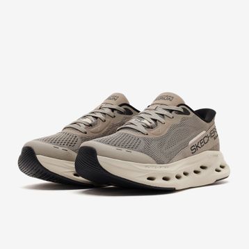 Skechers 220421 TPBK Max Cushioning Glide-step Bej Erkek Koşu Spor Ayakkabı