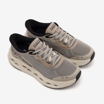 Skechers 220421 TPBK Max Cushioning Glide-step Bej Erkek Koşu Spor Ayakkabı