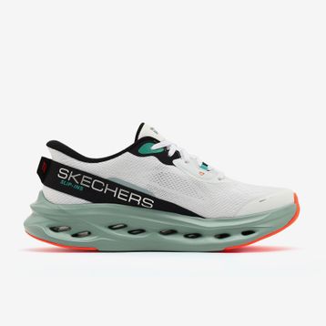 Skechers 220421 WMLT Max Cushioning Glide-step - Advert Beyaz Erkek Koşu Spor Ayakkabı