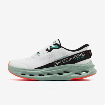 Skechers 220421 WMLT Max Cushioning Glide-step - Advert Beyaz Erkek Koşu Spor Ayakkabı