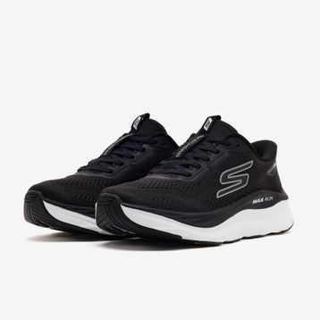 Skechers 221000 BKW Max Run Siyah Erkek Koşu Spor Ayakkabı