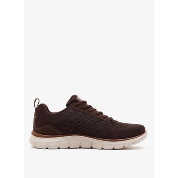 Skechers 232758TK CHOC Track-leshur Kahverengi Erkek Spor Ayakkabı