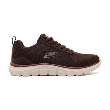 Skechers 232758TK CHOC Track-leshur Kahverengi Erkek Spor Ayakkabı