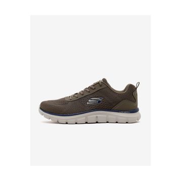 Skechers 232758TK SAGE Track-leshur Haki Erkek Spor Ayakkabı