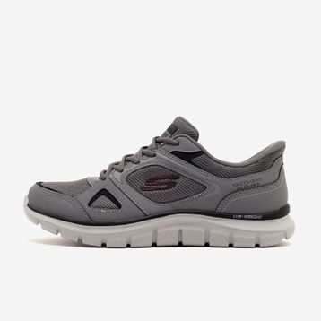 Skechers 233039TK CCRD Track Gri Erkek Spor Ayakkabı