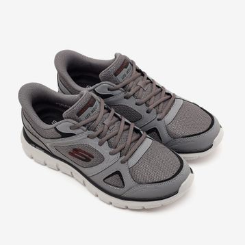 Skechers 233039TK CCRD Track Gri Erkek Spor Ayakkabı
