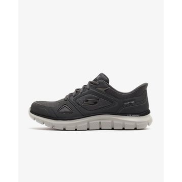Skechers 233039TK Gri CHAR Track Ezral Erkek Sneaker Ayakkabı