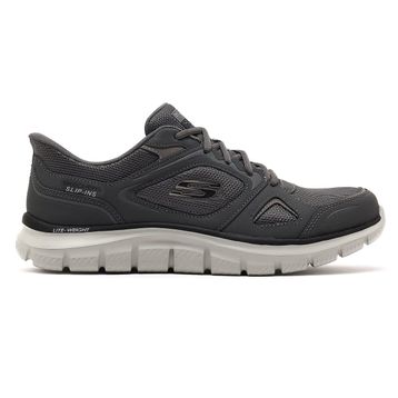 Skechers 233039TK Gri CHAR Track Ezral Erkek Sneaker Ayakkabı