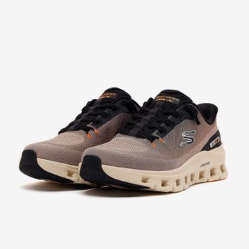 Skechers 233110 TPBK Arch Fit Glide-step Pro Bej Erkek Spor Ayakkabı