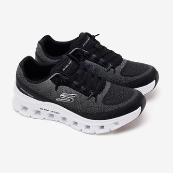 Skechers 233132 BKW Glide-step Pro-waverra Siyah Erkek Spor Ayakkabı