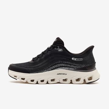 Skechers 233194 BLK Arch Fit Glide-step Wave Siyah Erkek Spor Ayakkabı