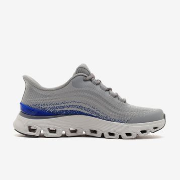Skechers 233194 GYBL Arch Fit Glide-step Wave Gri Erkek Spor Ayakkabı