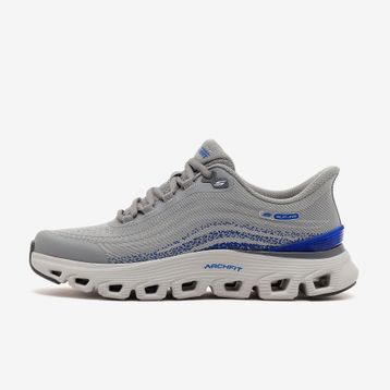 Skechers 233194 GYBL Arch Fit Glide-step Wave Gri Erkek Spor Ayakkabı