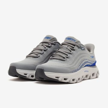 Skechers 233194 GYBL Arch Fit Glide-step Wave Gri Erkek Spor Ayakkabı