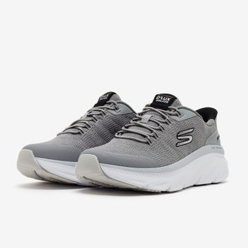 Skechers 233244 GYBK D'lux Walker 3.0 Gri Erkek Spor Ayakkabı