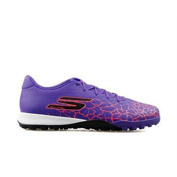Skechers 252018-PUR Gold TF Mor Erkek Halı Saha Ayakkabısı
