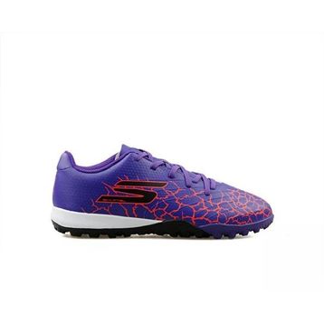 Skechers 252063L-PUR Jr Youth TF Mor Çocuk Halı Saha Ayakkabısı