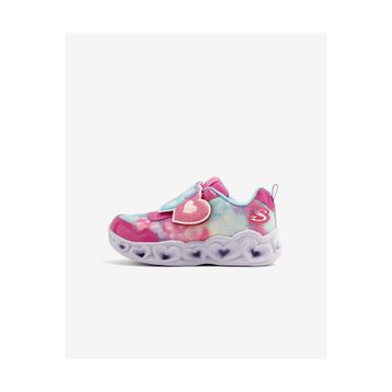 Skechers 302693N PKTQ Heart Lights - Lovin Reflection Pembe Kız Çocuk Işıklı Spor Ayakkabı