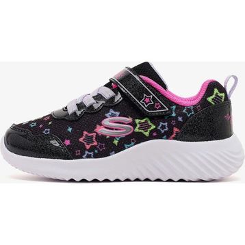 Skechers 303167N BKMT Bounder - Lil Star Friends Siyah Çocuk Spor Ayakkabı