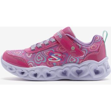 Skechers 303257L HPMT Heart Lights Boogie Love Pembe Işıklı Büyük Kız Çocuk Spor Ayakkabı