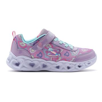 Skechers 303257L LVMT Heart Lights-Boogie Love Çok Renkli Çocuk Sneaker Ayakkabı