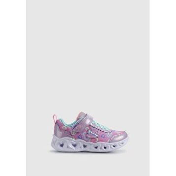Skechers 303257L LVMT Heart Lights-Boogie Love Çok Renkli Çocuk Sneaker Ayakkabı