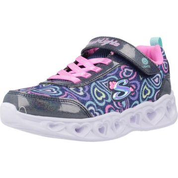 Skechers 303257L NVMT Heart Lights-Boogie Love Çok Renkli Çocuk Sneaker Ayakkabı