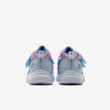 Skechers 303260N LBLV Glimmer Kicks - Magical Wings Mavi Küçük Kız Çocuk Işıklı Spor Ayakkabı