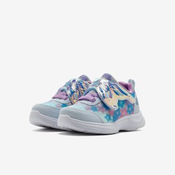 Skechers 303260N LBLV Glimmer Kicks - Magical Wings Mavi Küçük Kız Çocuk Işıklı Spor Ayakkabı